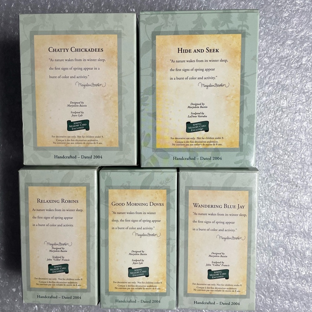 Hallmark Keepsake Ornaments Nature’s Sketchbook bundle - Picture 2 of 10